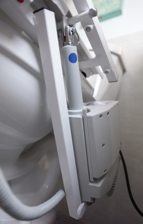 Lightweight Electric Powered Tilt Seat Lift For Standard Toilets
