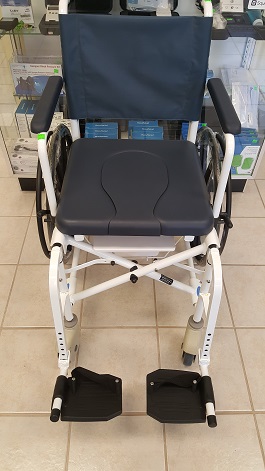 Rehab Shower Commode Wheelchair