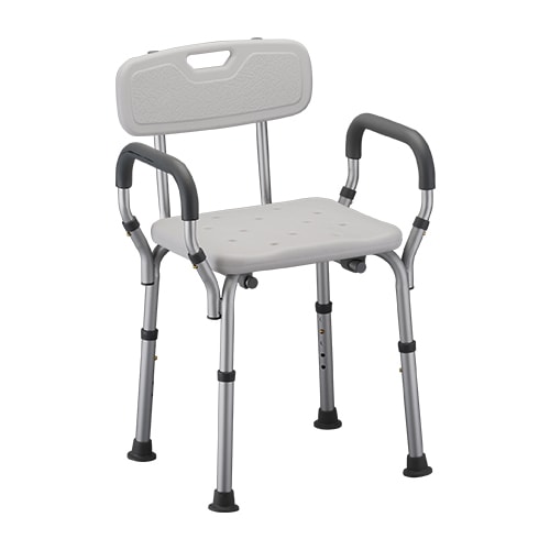 Shower Chair Bath Seat With Arms and Back - 275 Lbs Capacity