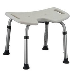 u shaped shower chair bath bench out back 300 lbs cap
