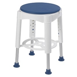 swivel seat shower stool padded seat 450 lbs cap