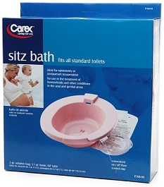 carex toilet sitz bath urinal bed pan