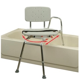 snap n save sliding transfer bench swivel seat and back 400
