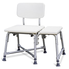 unpadded heavy duty bariatic transfer bench 550 lbs cap