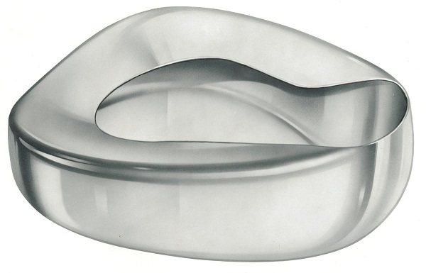 Extra Large Bariatric Stainless Steel Bedpan-500 Lbs Cap