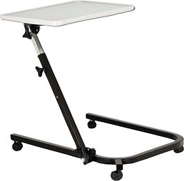 pivot and tilt overbed table