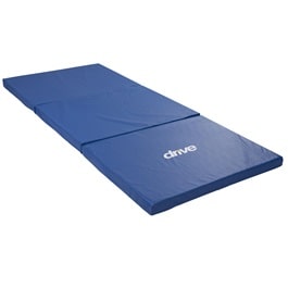 tri fold bedside safety fall mat for home and clinical care