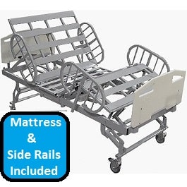 48 inches bariatric full electric hospital bed pckg 750 lbs cap