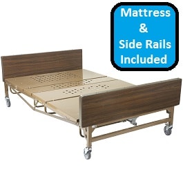 48 inches heavy duty bariatric hospital bed package 750 lb cap