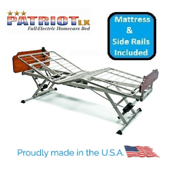 Premium Patriot Multi Position Adjustable Bed Pckg - 600 Lb Cap