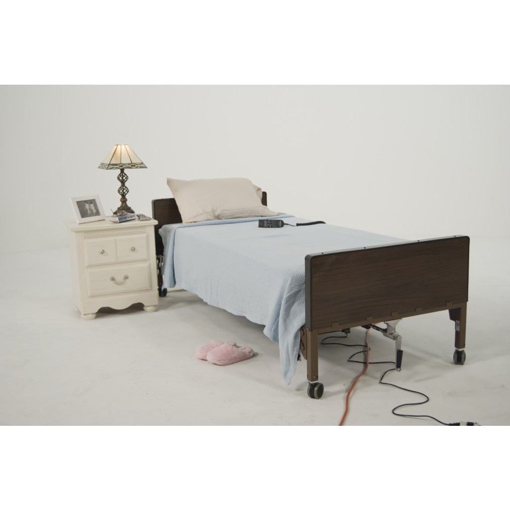 Economy Full Electric Bed With Rails & Mattress (Bed Package)