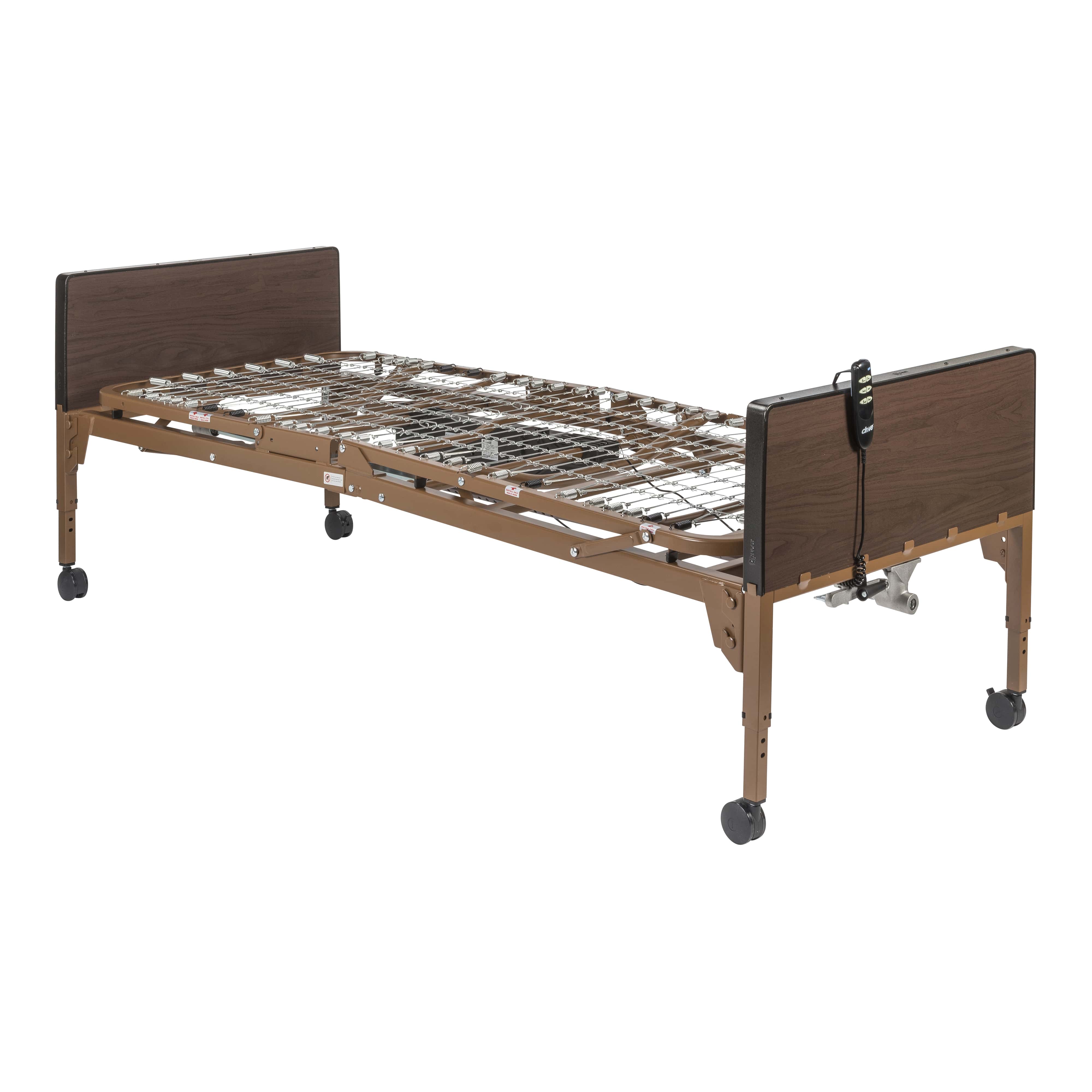 Economy Full Electric Bed With Rails & Mattress (Bed Package)