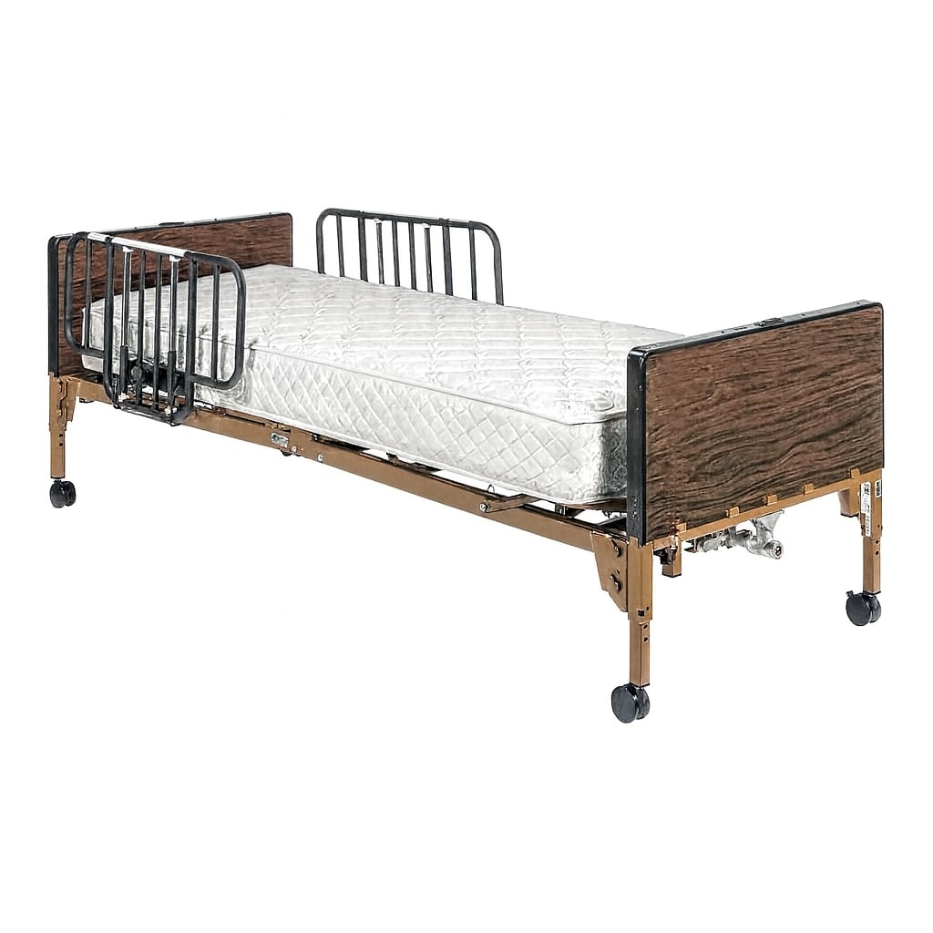 Economy Full Electric Bed With Rails & Mattress (Bed Package)