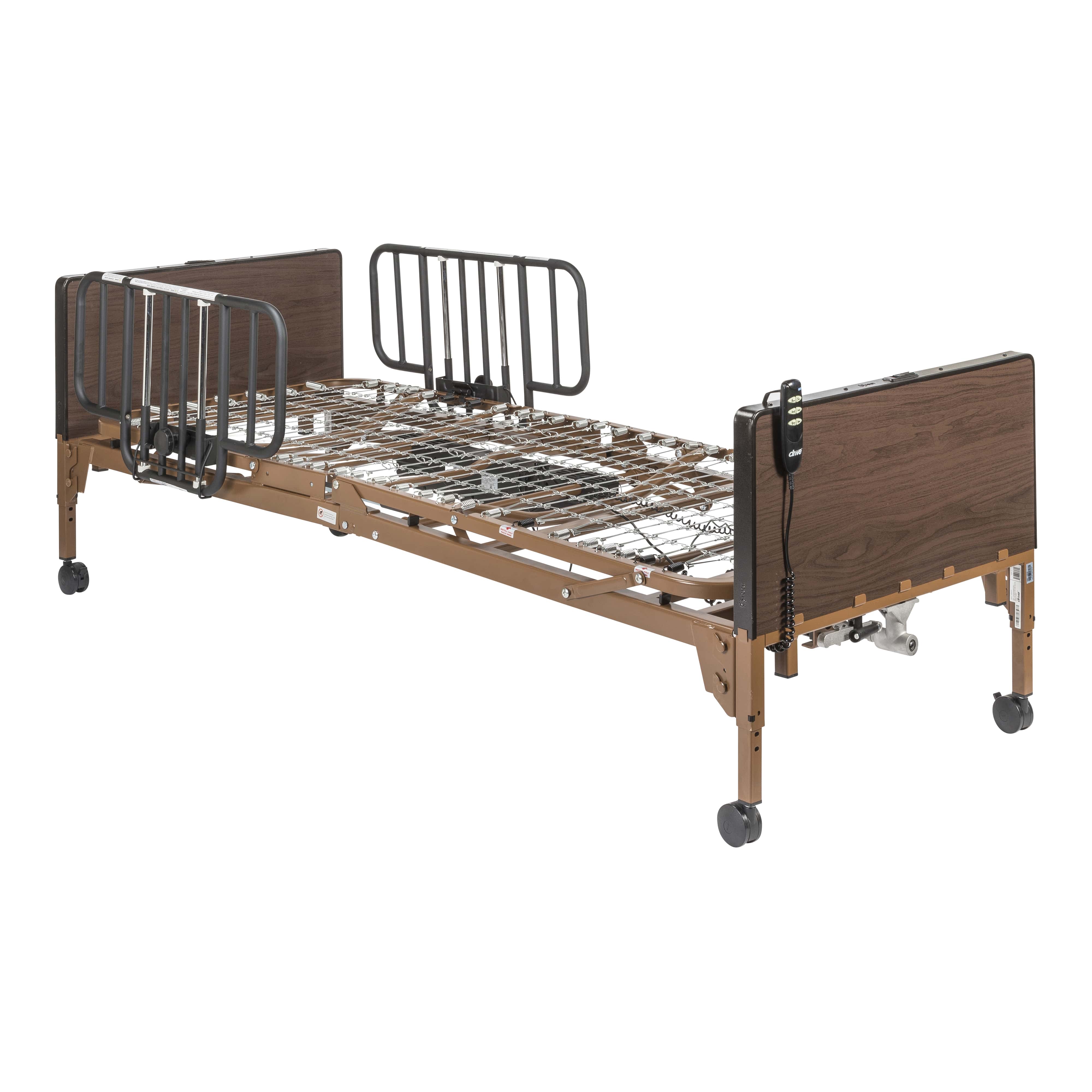 Economy Full Electric Bed With Rails & Mattress (Bed Package)