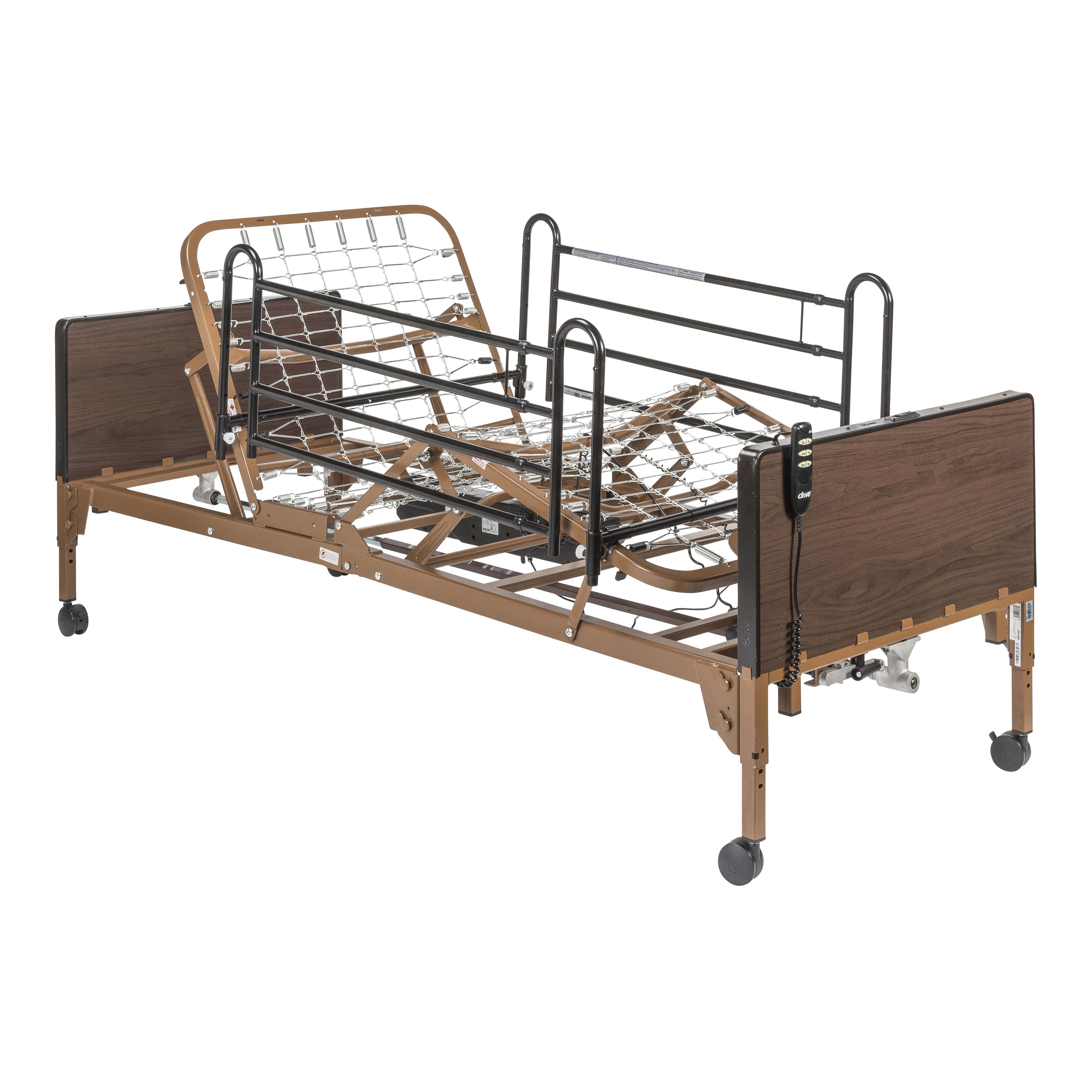 Economy Full Electric Bed With Rails & Mattress (Bed Package)
