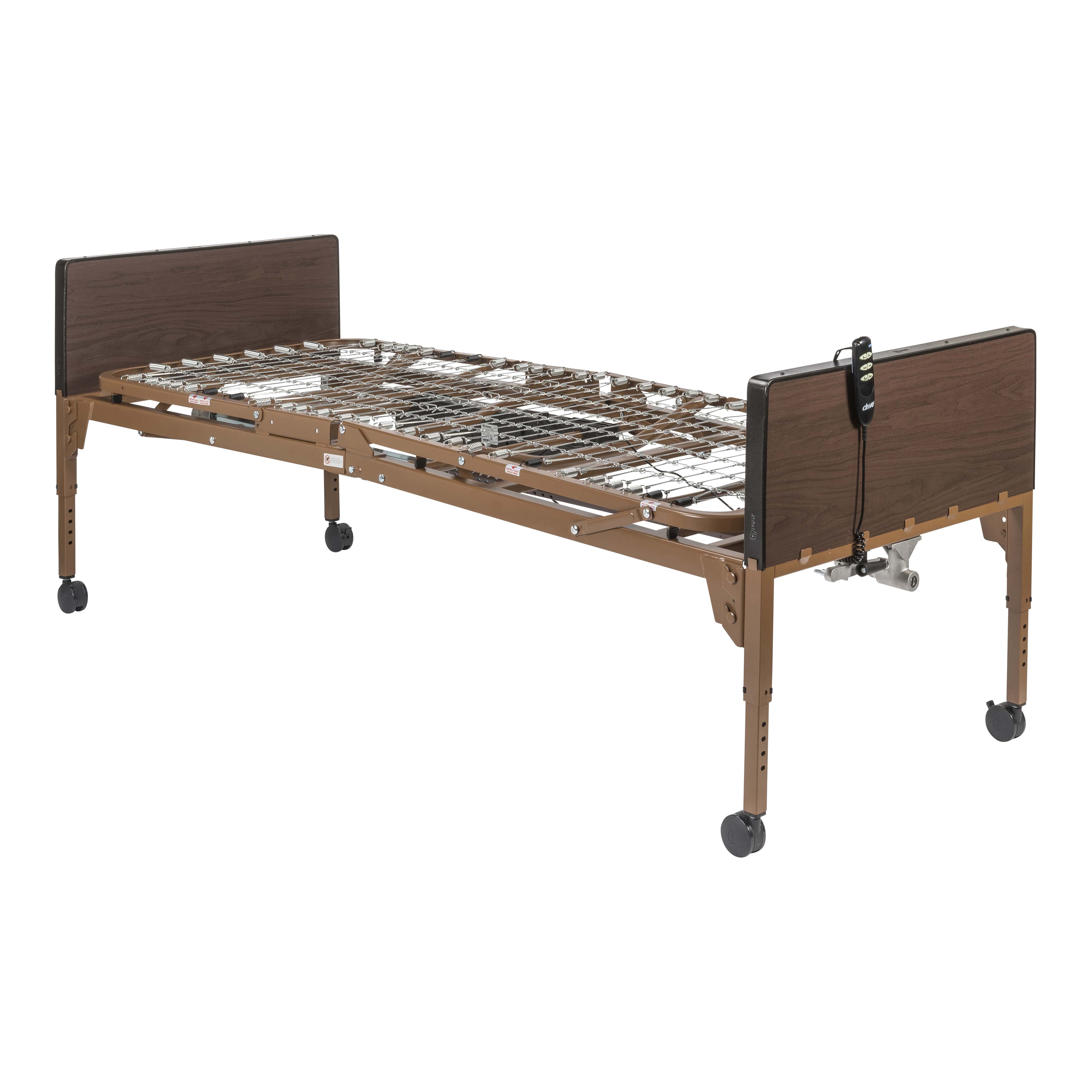 Economy Full Electric Bed With Rails & Mattress (Bed Package)