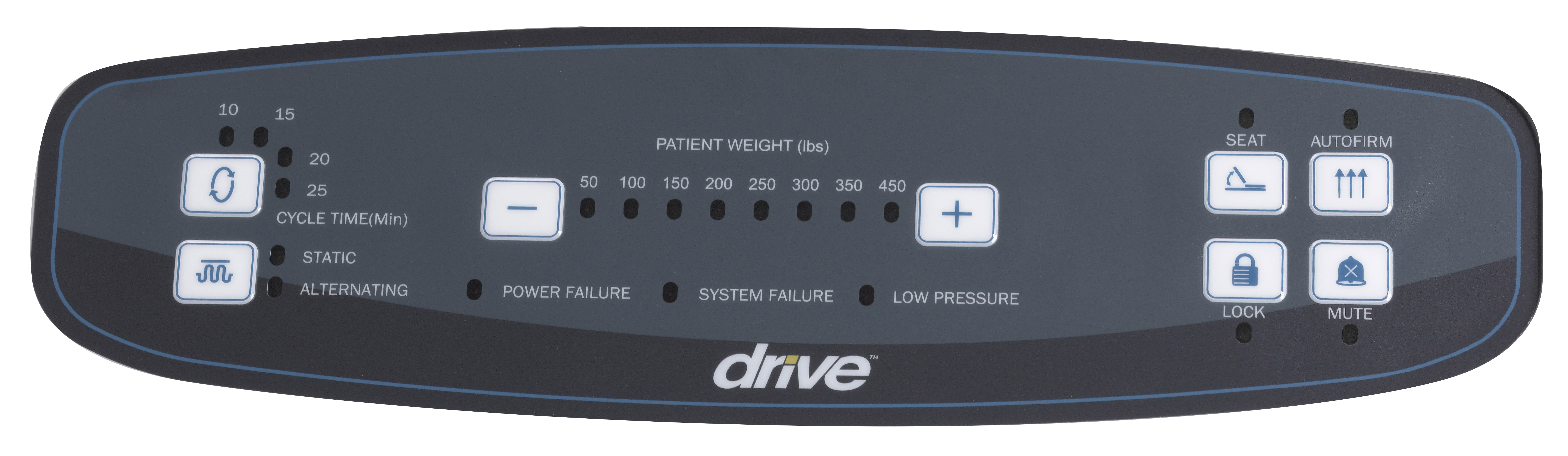 Extra Long Med-Aire Plus 8" Alternating Pressure and Low Air Los