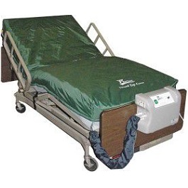 8 inches low air loss alternating pressure mattress 54 inches wide 600lb cap