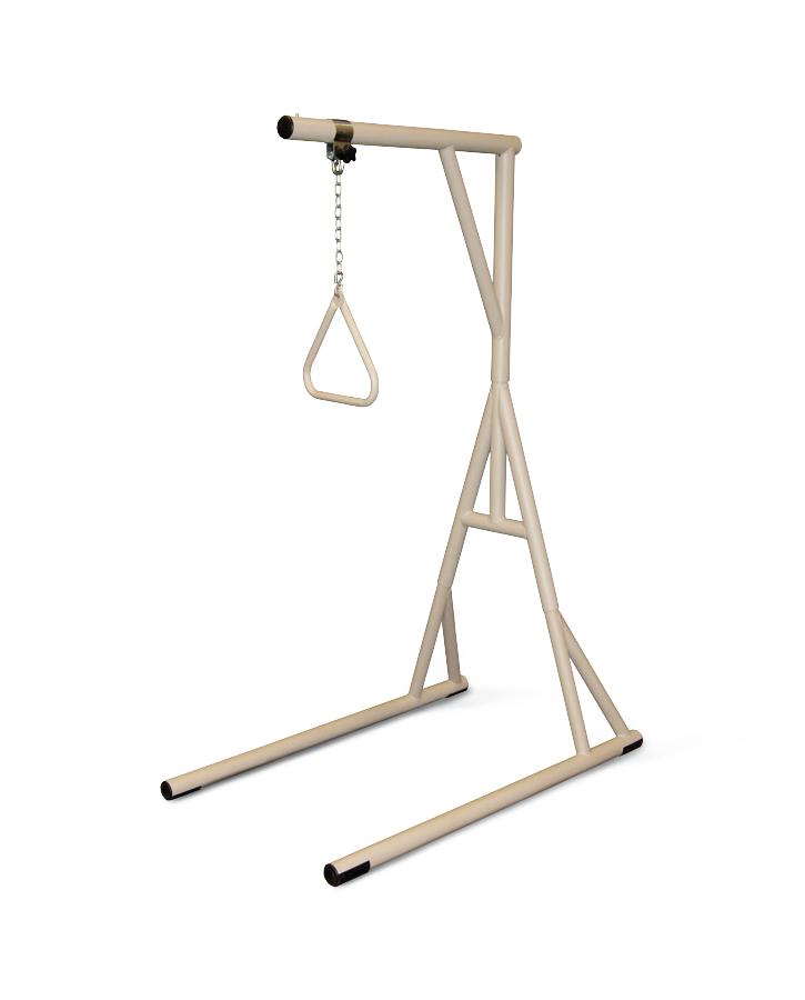 Heavy Duty Trapeze Bar With Stand - 1,000 Lbs Capacity