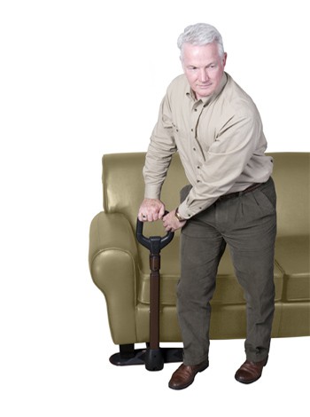 Couch Cane With Swivel Tray
