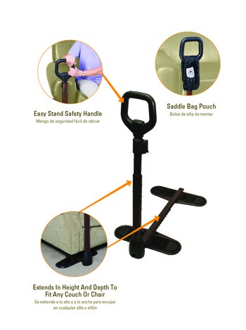 Couch Cane With Swivel Tray