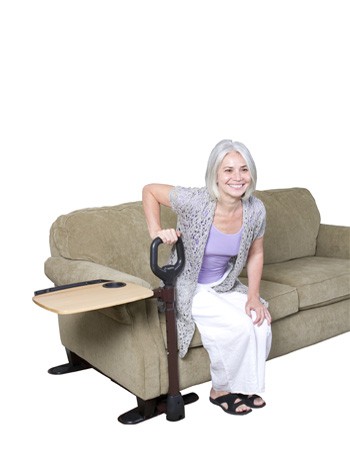 Couch Cane With Swivel Tray