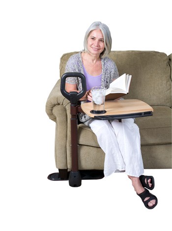 Couch Cane With Swivel Tray