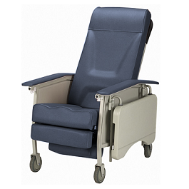 3 position recliner geriatric chair 250 lbs capacity deluxe