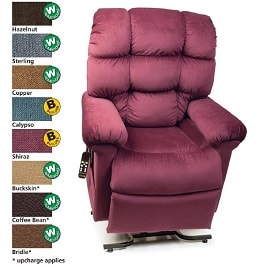 19 inches zero gravity cloud reclining lift chair 375lb cap