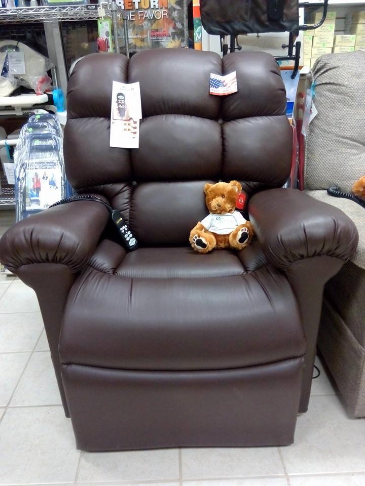 19" Zero Gravity Cloud with MaxiComfort Reclining Lift Chair-375Lbs Cap