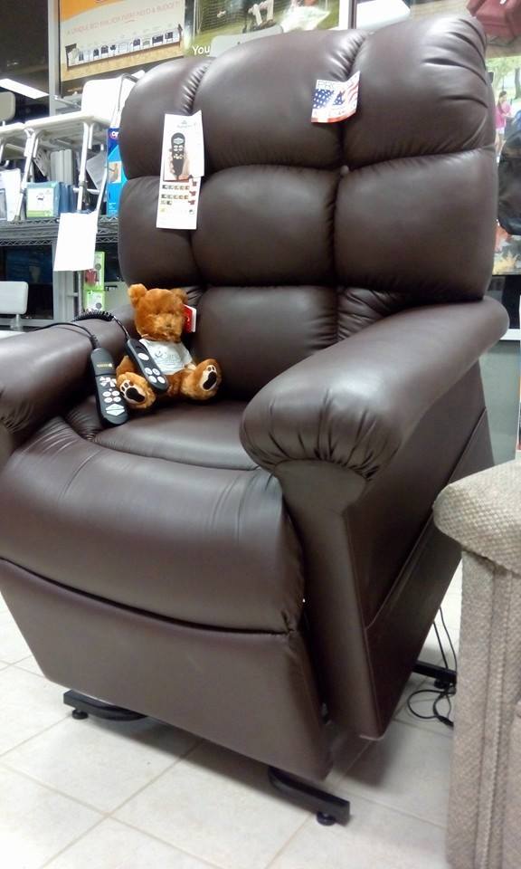 19" Zero Gravity Cloud with MaxiComfort Reclining Lift Chair-375Lbs Cap