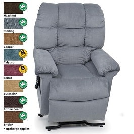 20 inches zero gravity cloud reclining lift chair 375lb cap