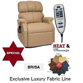 20" Zero Gravity Cloud Power Pillow Lift Chair-375Lb Cap