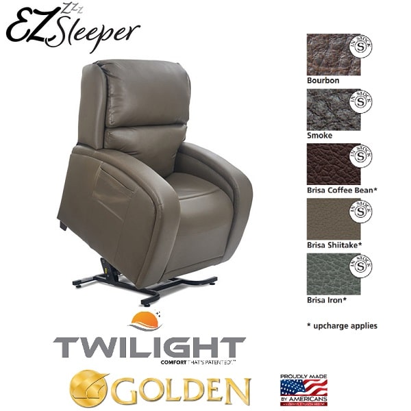 Luxury EZ Sleeper Twilight Recliner Lift Chair