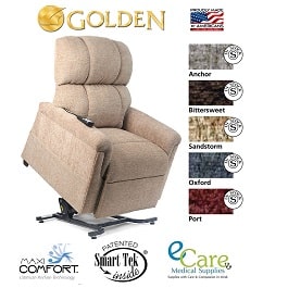 Medium Maxi Comfort Zero Gravity Lift Chair Recliner in Houston TX by Golden Technologies