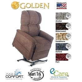 Large Maxi Comfort Zero Gravity Comforter Lift Chair Recliner in Houston TX by Golden Technologies