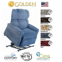 Tall Maxi Comfort Zero Gravity Lift Chair Recliner in Houston TX by Golden Technologies
