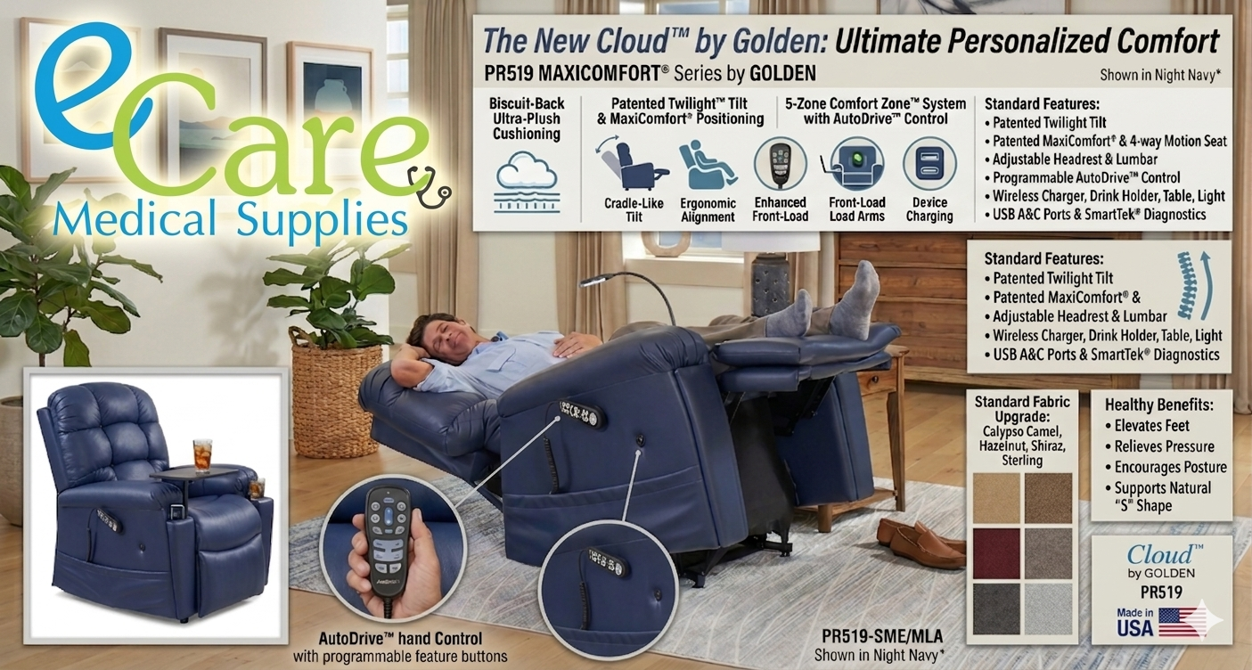 The Cloud Supreme Sleeper in Brisa Fabric With Twilight and Heat & Wave