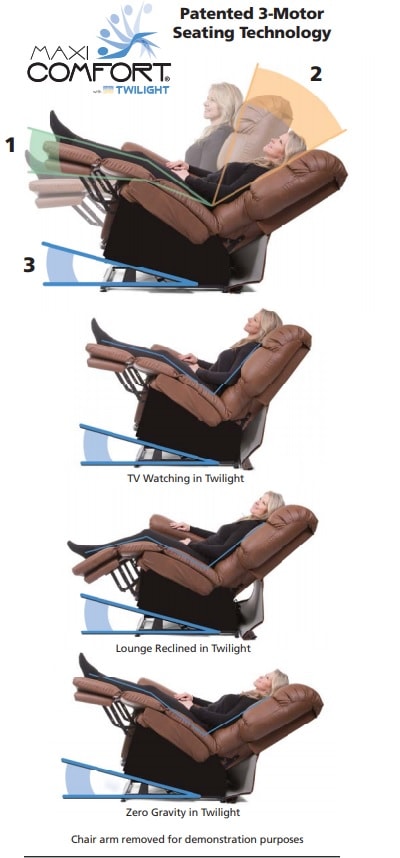 EZ Sleeper MaxiComfort with Twilight Technology - 375 Lbs Cap