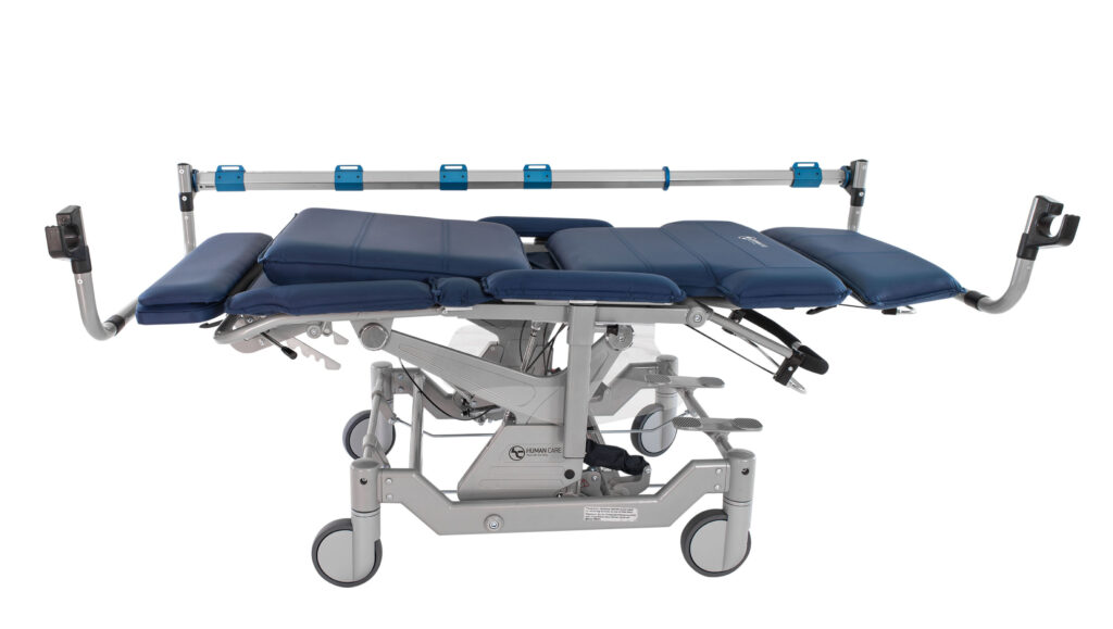 Human Care Barton I-400 Convertible Tilt In Space Transfer Chair