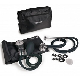 sphygmomanometer nylon color cuff and stethoscope grape