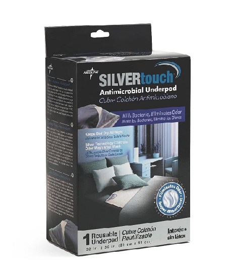 Silver Touch Antimicrobial Underpads 32" X 36"