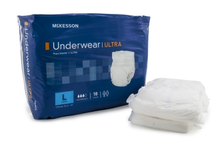 Heavy Absorbency Underwear McKesson Ultra Pull On