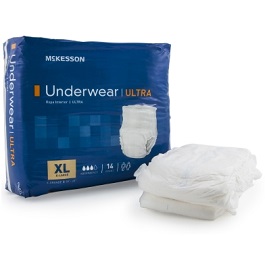 heavy absorb underwear mckesson pull on xlarge size cs56 count