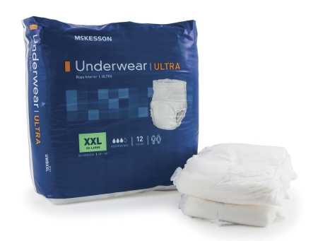 Heavy Absorbency Underwear McKesson Ultra Pull On
