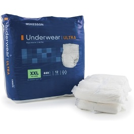 heavy absorb underwear mckesson pull on xxlarge size cs48 coun