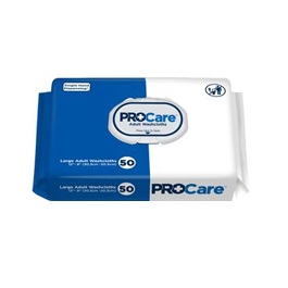 procare adult wash clothes medium 50 count