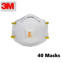 3m 8511 n95 masks 40 masks count