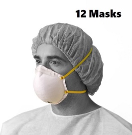 n95 masks niosh certified and cdc approved 12 cnt