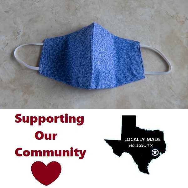 USA Made Polyester & Washable Face Mask - 1 Count
